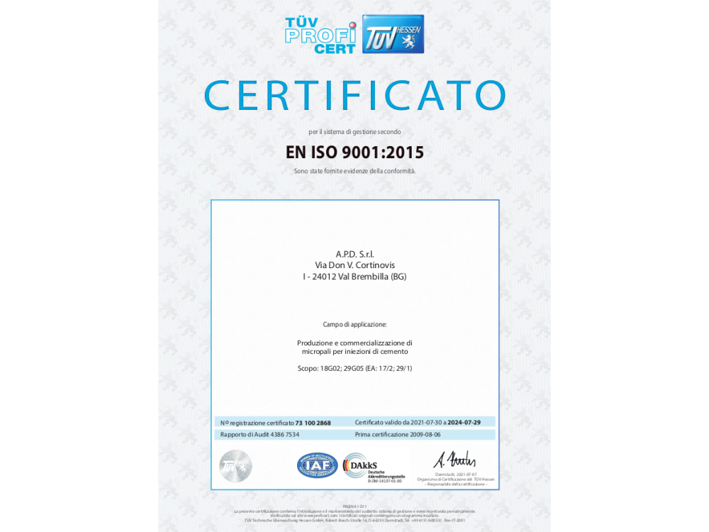 APD srl certificato-en-iso-9001-2015-qualita